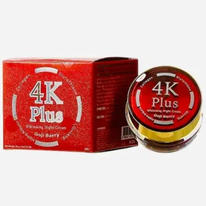 4K Plus 5x Whitening Night Cream (Red) 20g