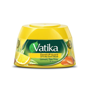 Vatika Styling Hair Cream Dandruff Guard Lemon Tea Tree & Almond 140ml