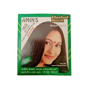 Amin's Herbal Black Henna Indian Hair Dye