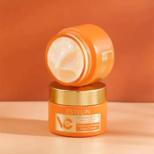 Estelin Vitamin C Plus Hyaluronic Acid Niacinamide Night Cream 50g