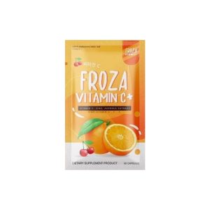 FROZA Vitamin C Plus Zinc Highly Antioxidant Healthy Skin Anti Agin 60 Caps