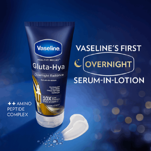 VASELINE® GLUTA-HYA SERUM BURST LOTION OVERNIGHT RADIANCE REPAIR 330ml