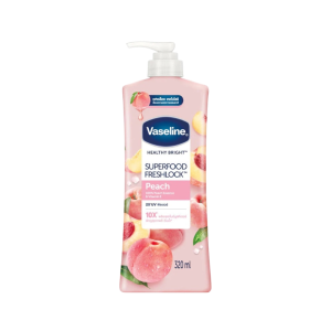 Vaseline Healthy Bright Superfood Freshlock Peach Body Lotion 320ml
