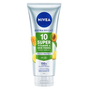 NIVEA Extra Bright 10 Super Vitamin & Skin Foods Body Youth Serum 300ml